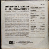 Salil Chowdhury  - Experiment And Ecstasy (Vinyl)